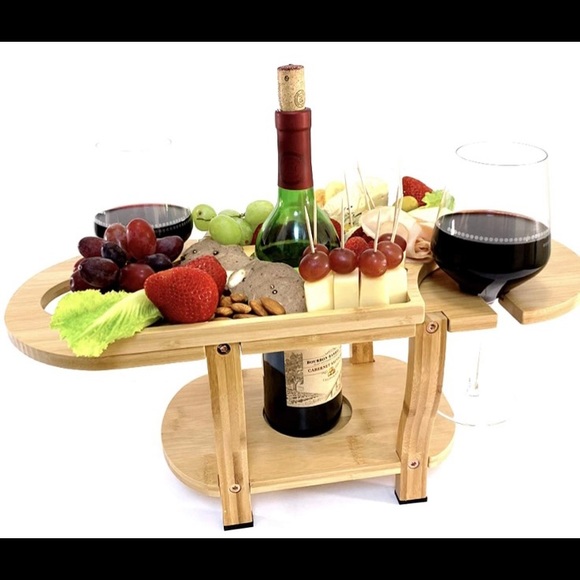 Danaba Kitchen Danaba Wine And Cheese Caddy And Serving Tray Poshmark